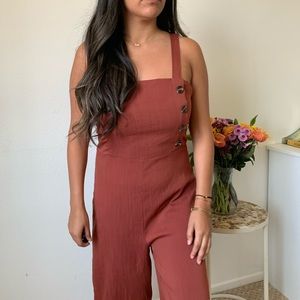 Burnt Orange / Maroon Jumper